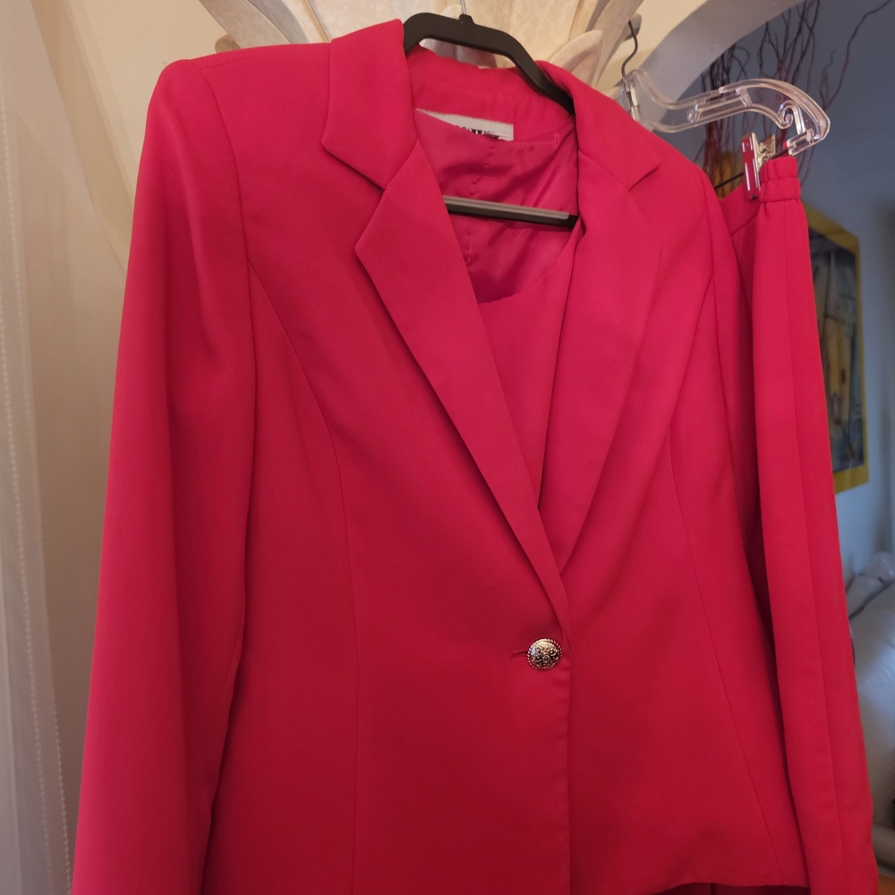 3 Piece (Blazer, Shell And Skirt) Night Studio Suit